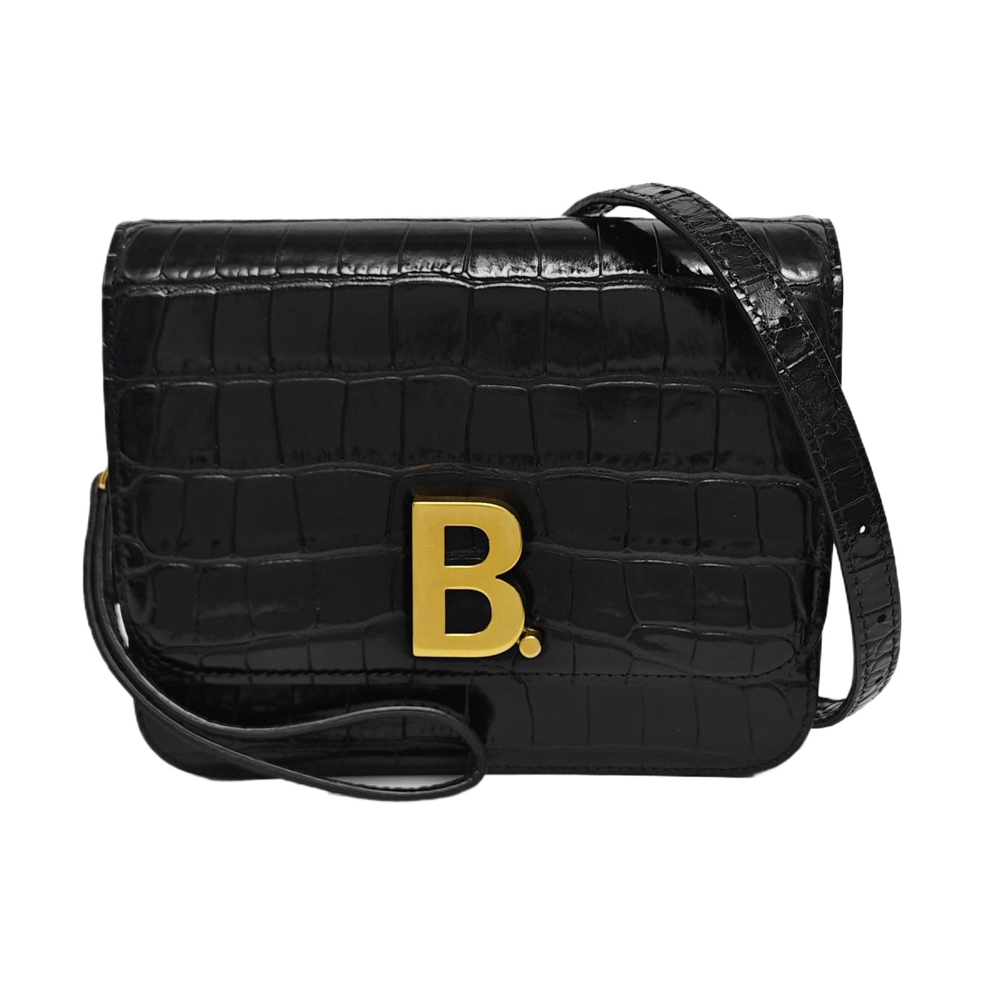 B. Small Calfskin Black
