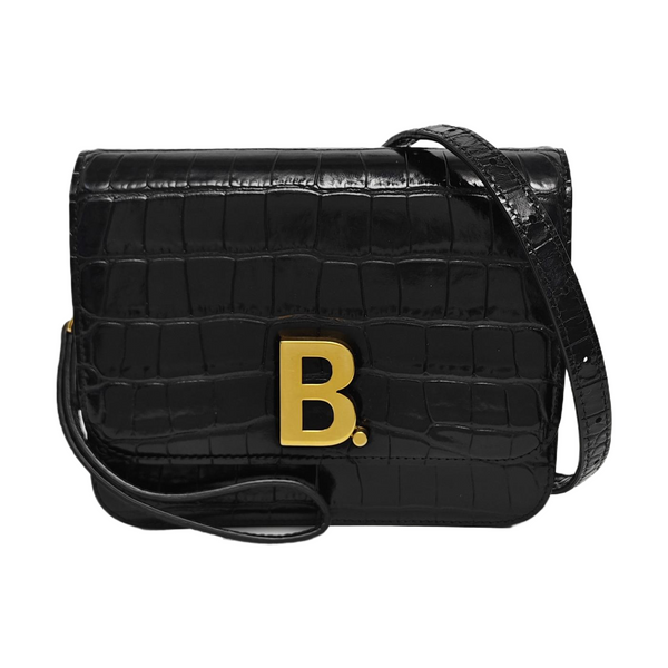 B. Small Calfskin Black