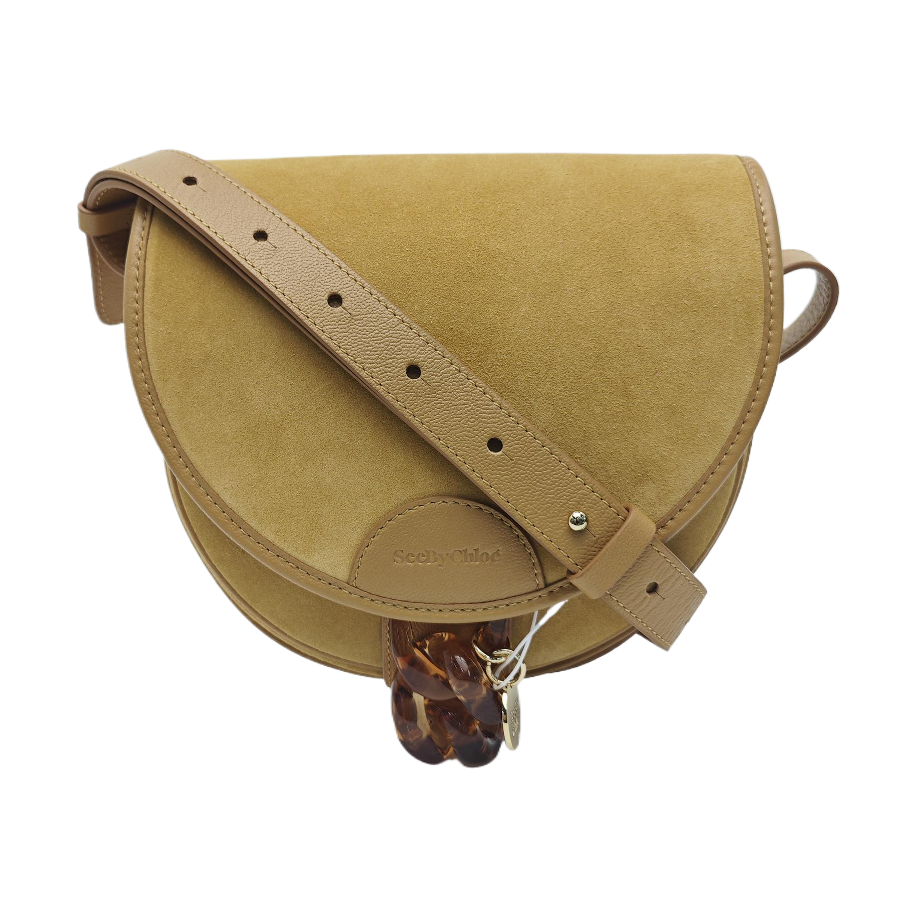 Leather Shoulder Bag Brown