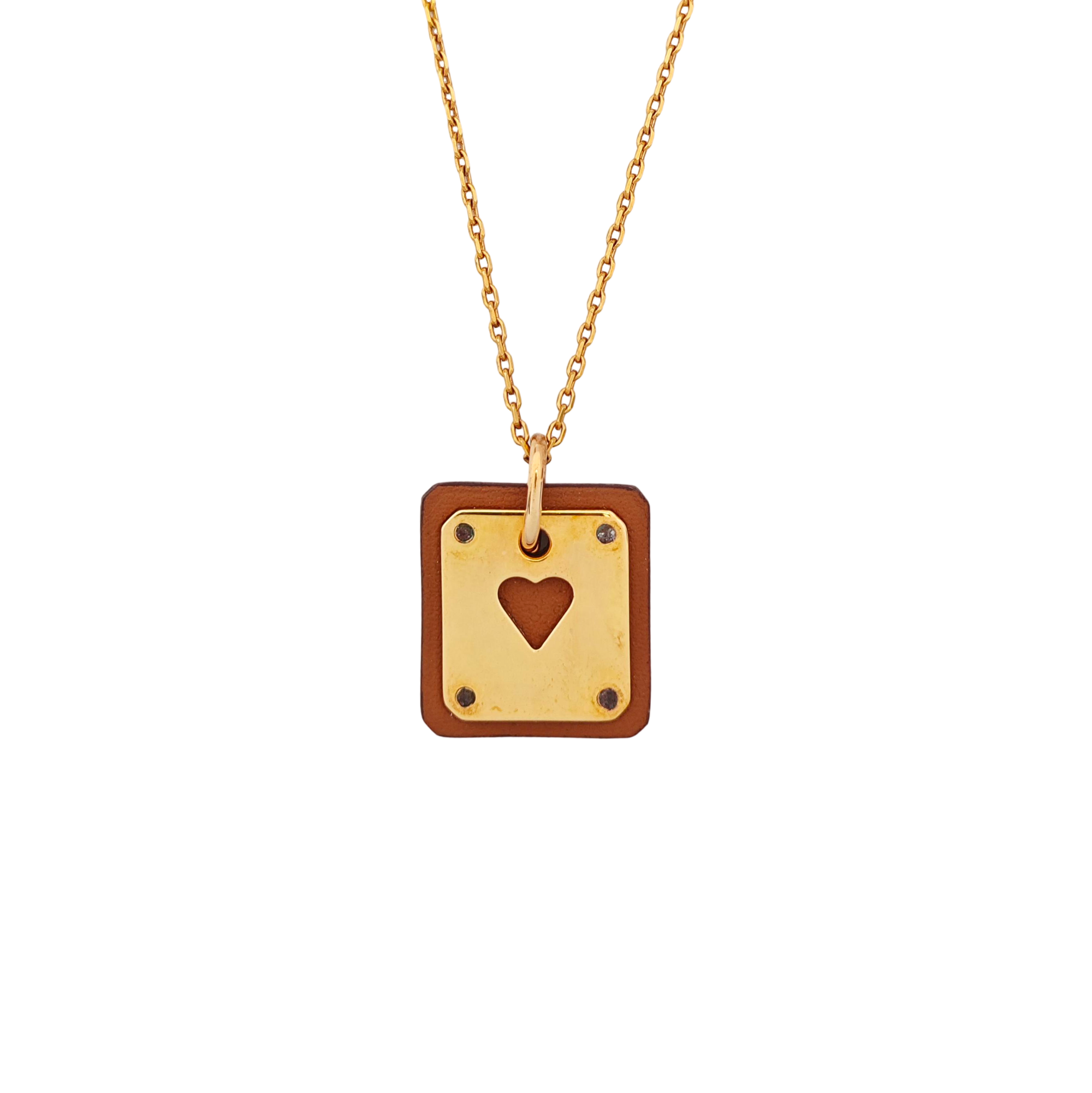 As De Coeur Metal Rose Gold Necklace