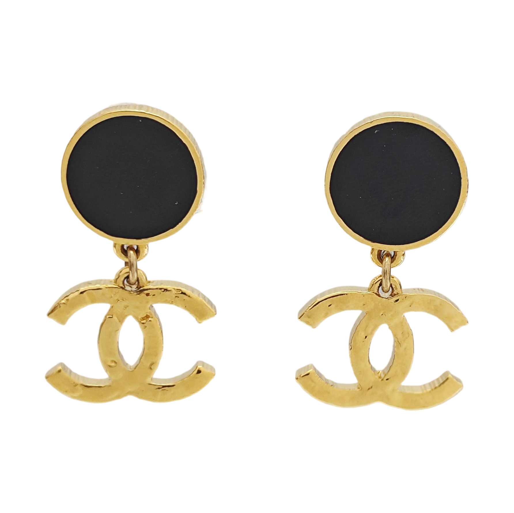 Metal Gold Stud Earrings