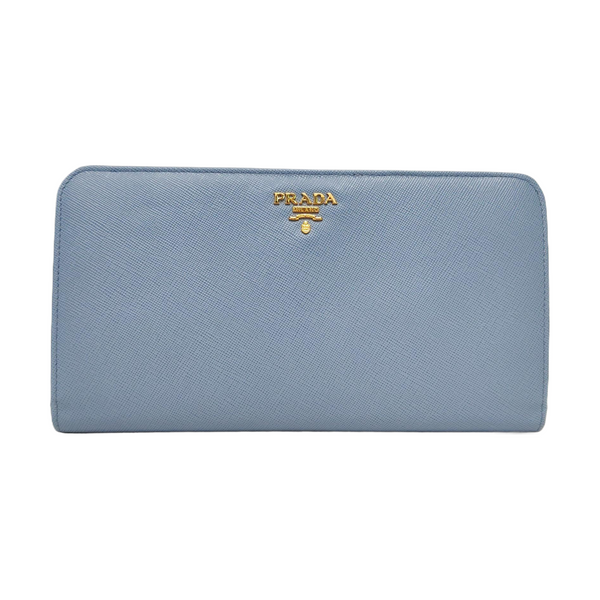 Saffiano Calfskin Wallet Blue