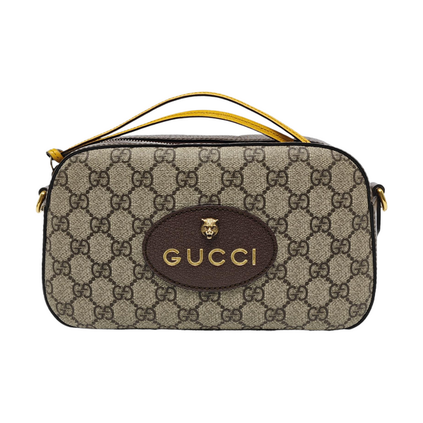 Neo Vintage Monogram Coated Canvas Beige
