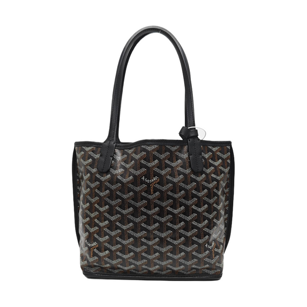 Anjou Mini Coated Canvas Black