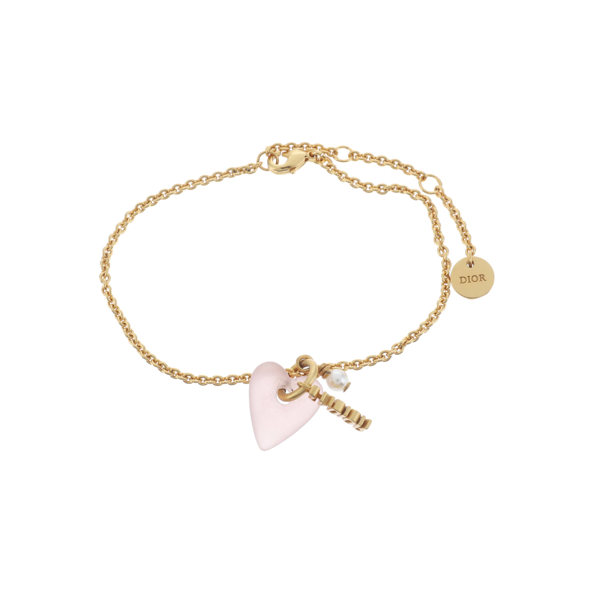 Le Cœur De Dior Metal Gold Bracelet