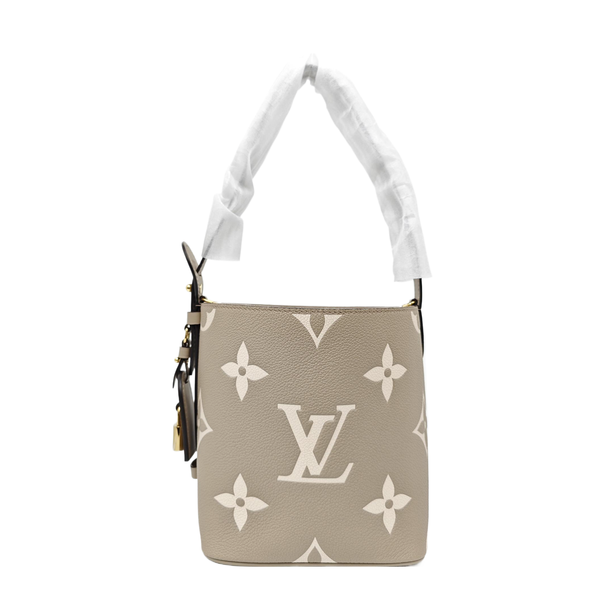 ALL IN BB Monogram Calfskin Gray