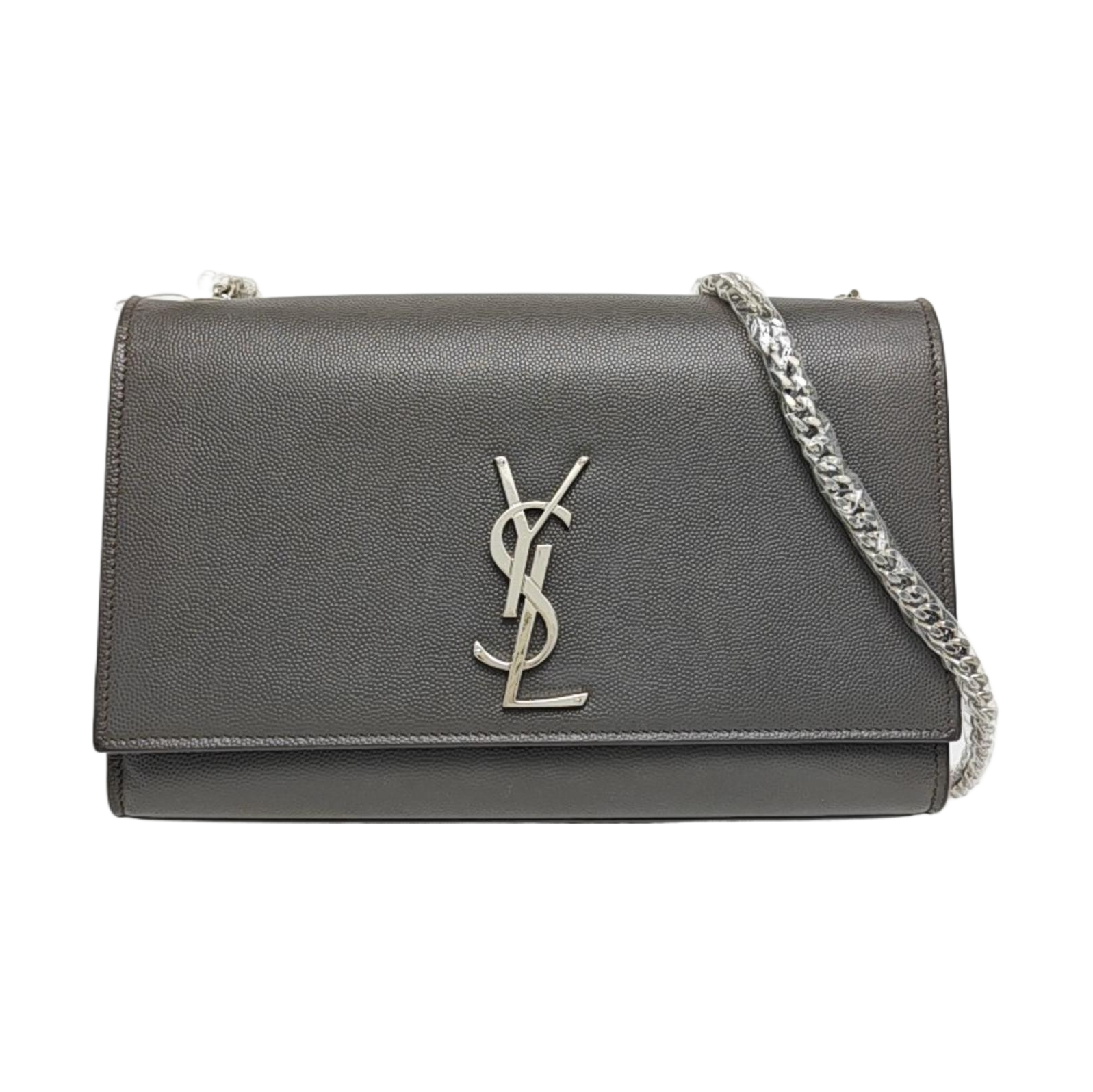 KATE Medium Calfskin Gray