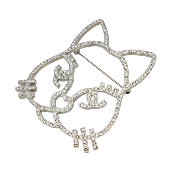 Metal Silver Brooch