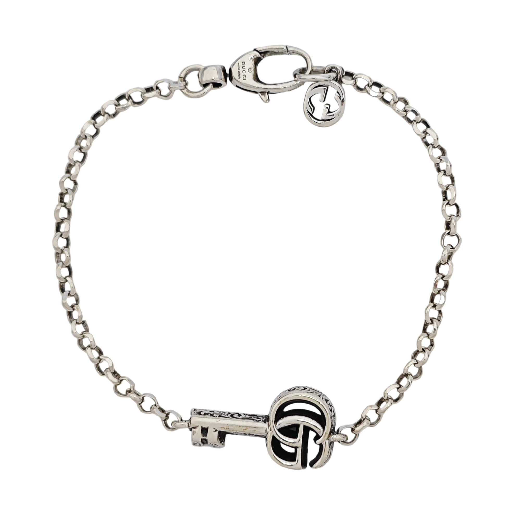 GG Running 925 Sterling Silver Bracelet
