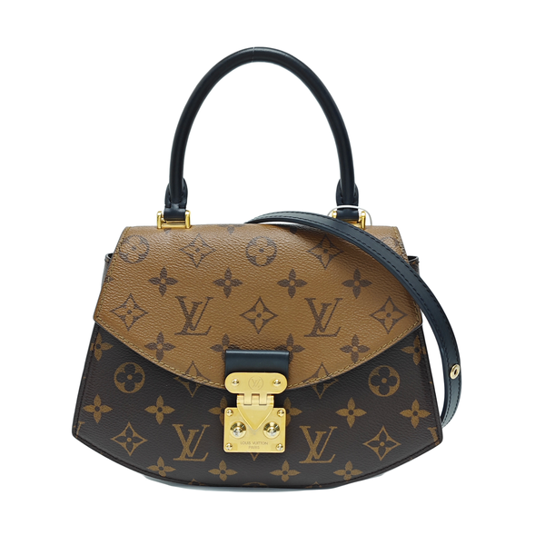EDEN Monogram Coated Canvas Brown