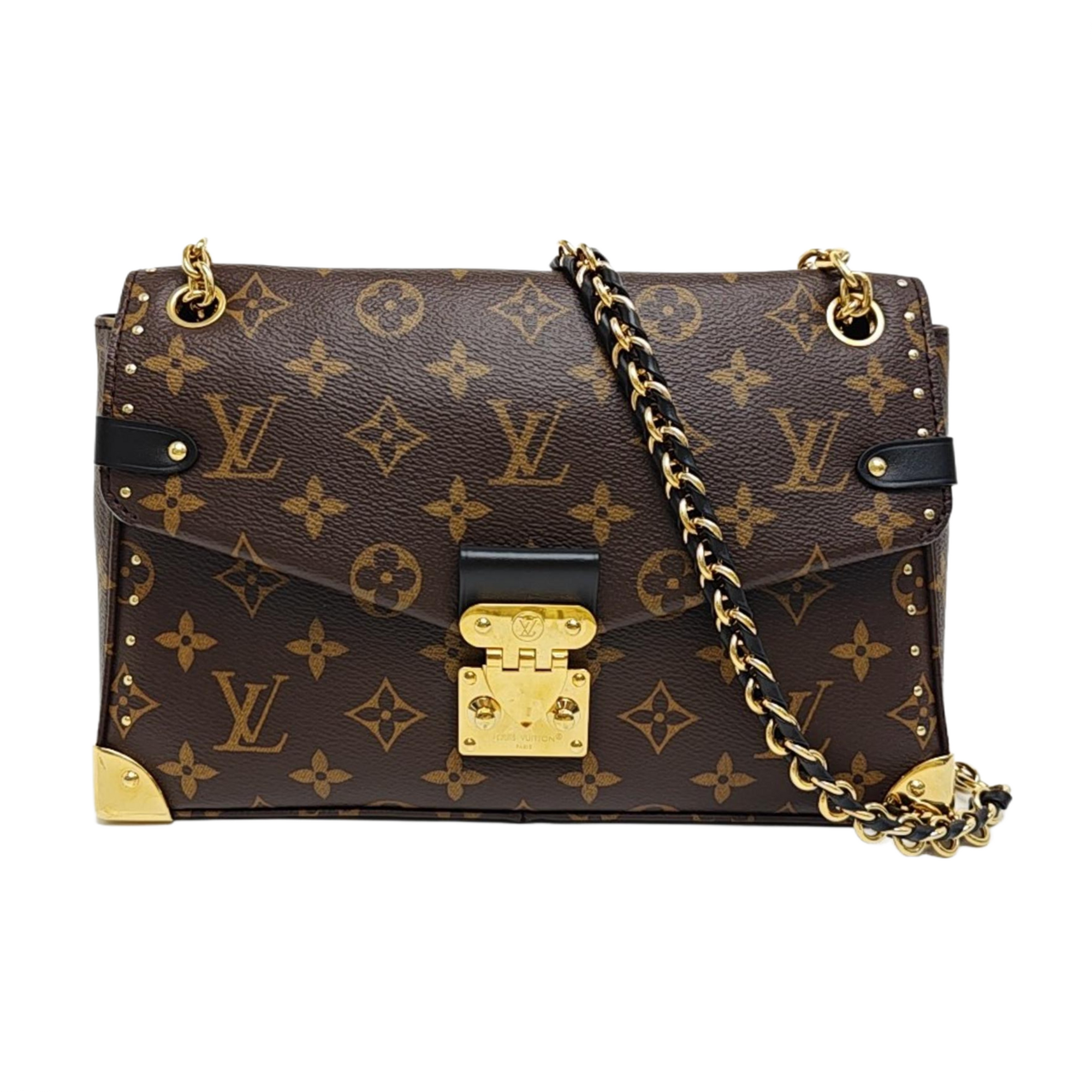 TRUNKIE Monogram Coated Canvas Brown