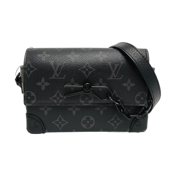 STEAMER Mini Monogram Coated Canvas Black
