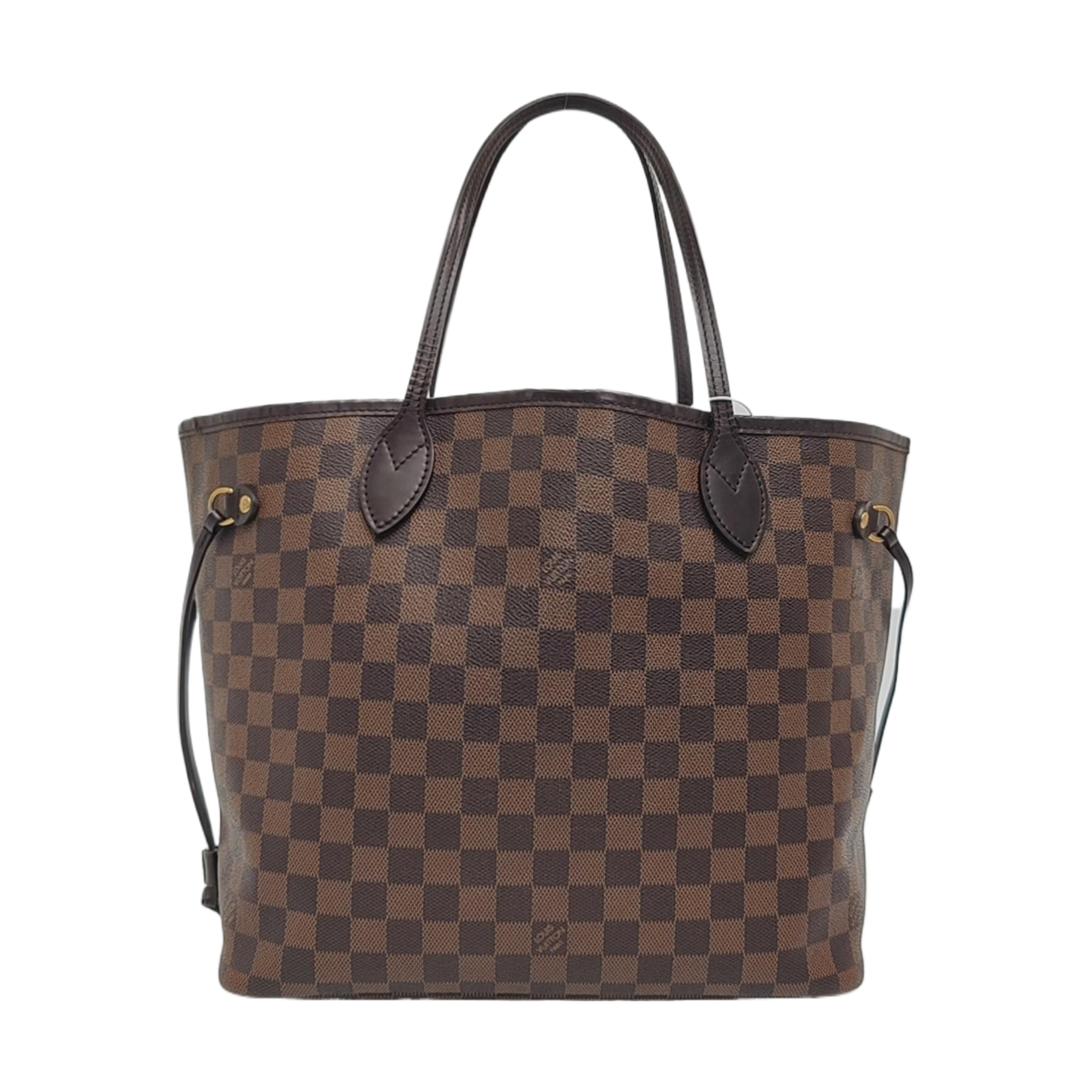 Authenticated pre-owned  NEVERFULL MM Coated Canvas Brown - Tote Bag at Looply