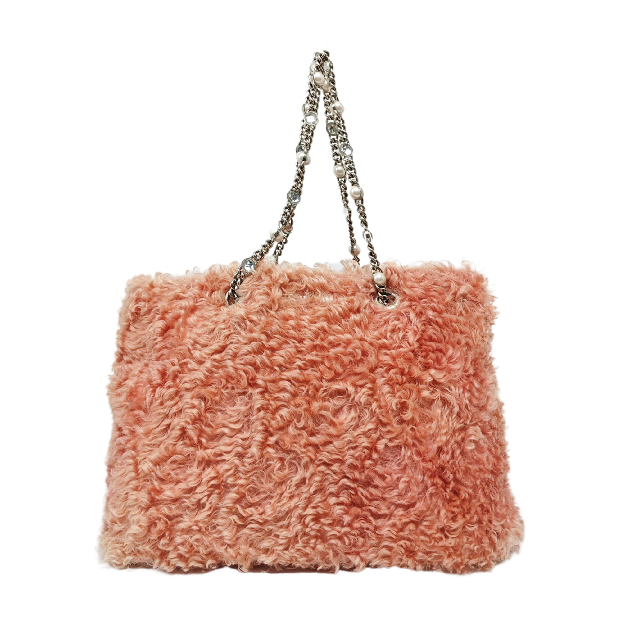 Fabric Shoulder Bag Red