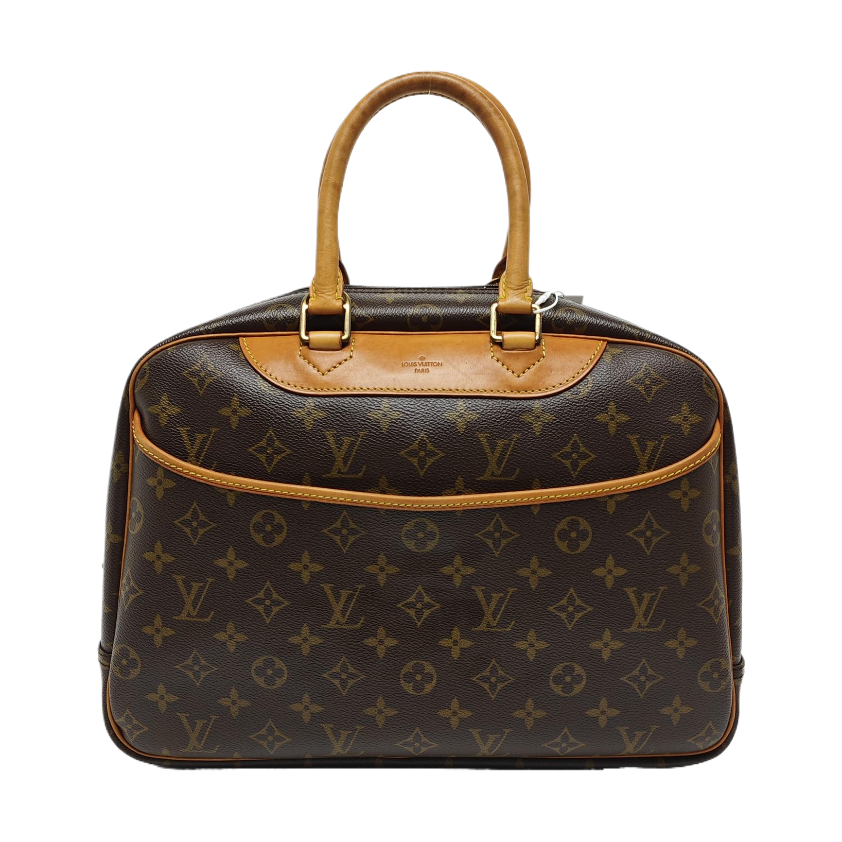 DEAUVILLE GM Monogram Coated Canvas Brown
