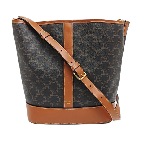 TRIOMPHE CANVAS Medium Coated Canvas Brown