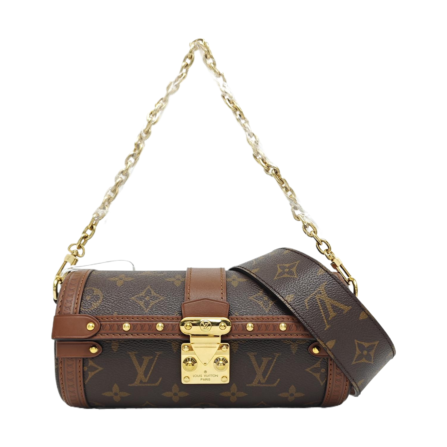PAPILLON 19 Monogram Coated Canvas Brown