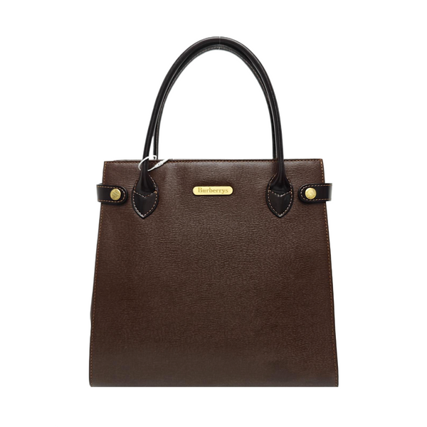 Calfskin Tote Bag Brown