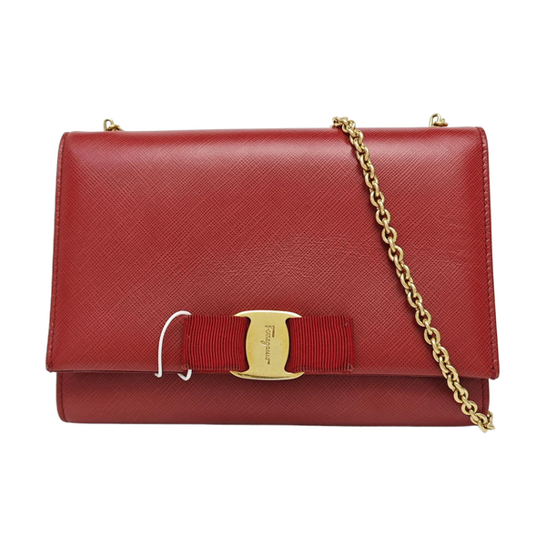 Ginny Calfskin Red