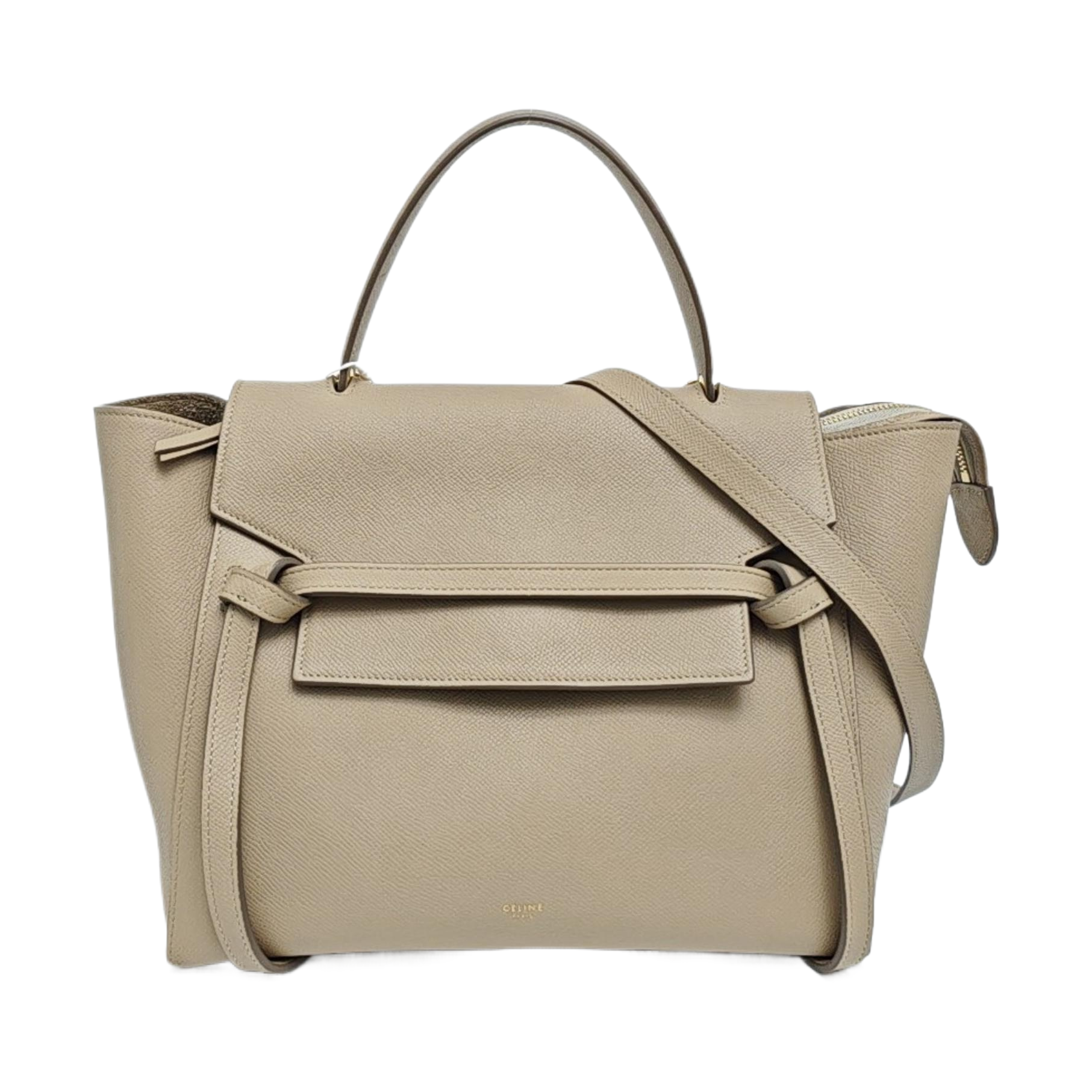 BELT Mini Calfskin Beige