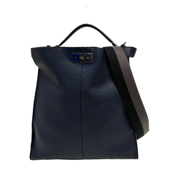 Authenticated pre-owned  Peekaboo Calfskin Blue - Tote Bag at Looply