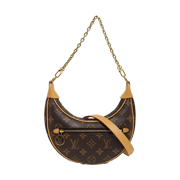 LOOP Monogram Coated Canvas Brown