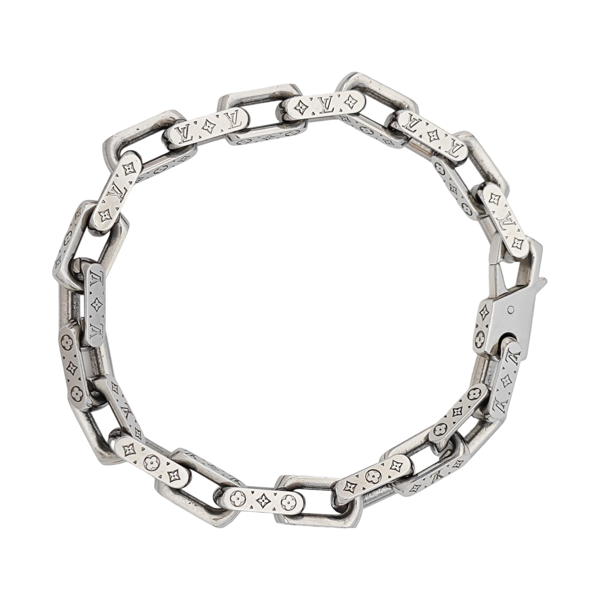 MONOGRAM Metal Silver Bracelet