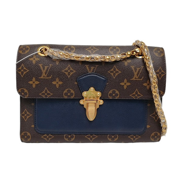 VICTOIRE Monogram Coated Canvas Brown