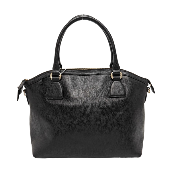 Microguccissima Calfskin Black