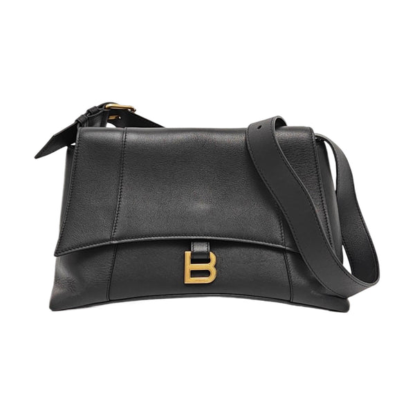 Downtown Medium Calfskin Black