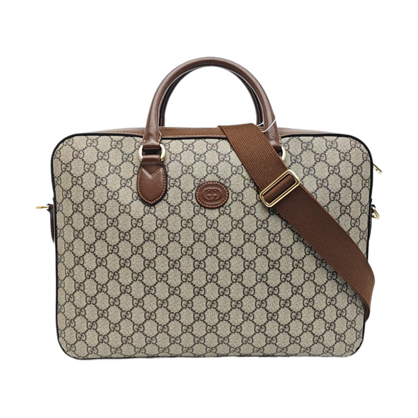 Retro Monogram Coated Canvas Black