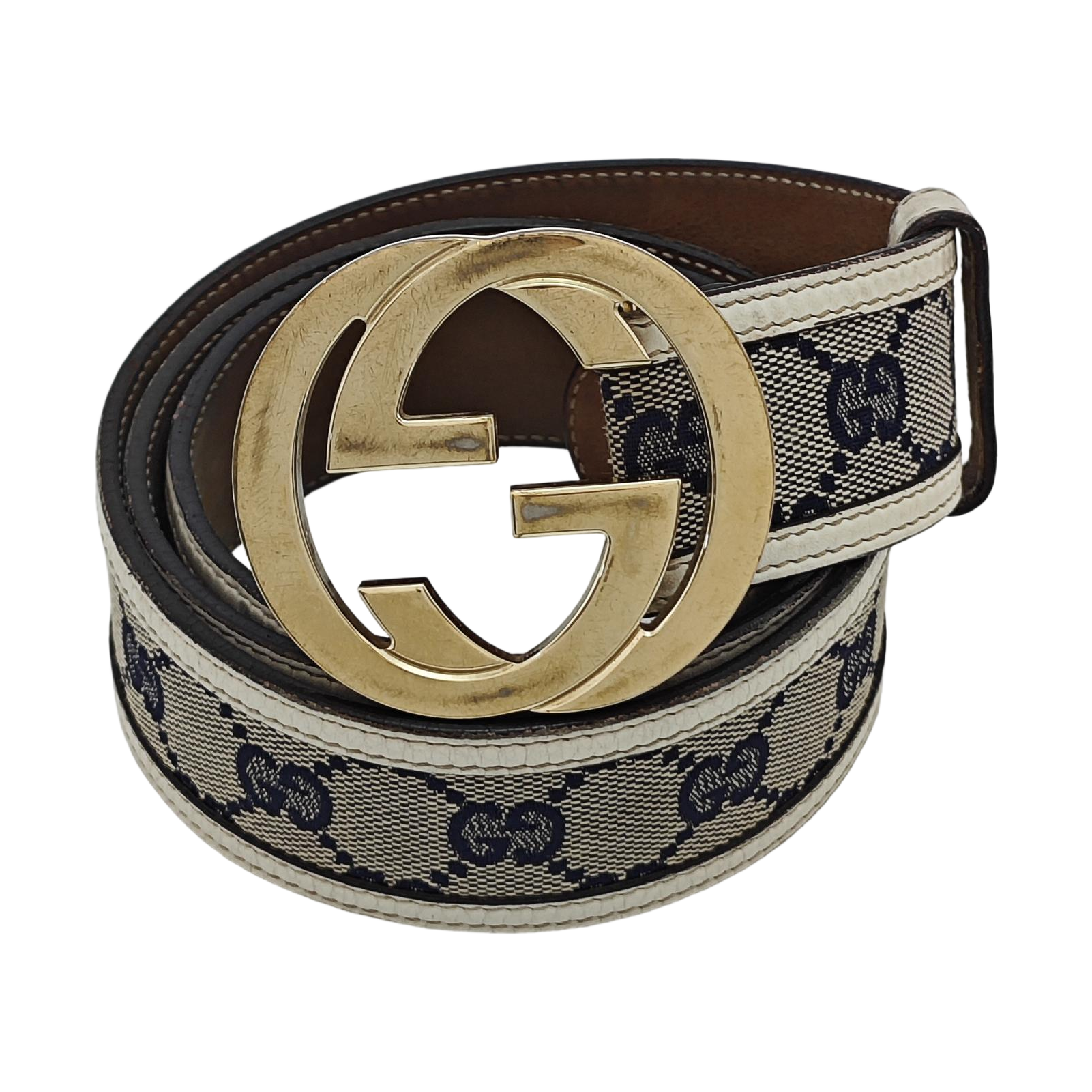 Fabric Belt Brown