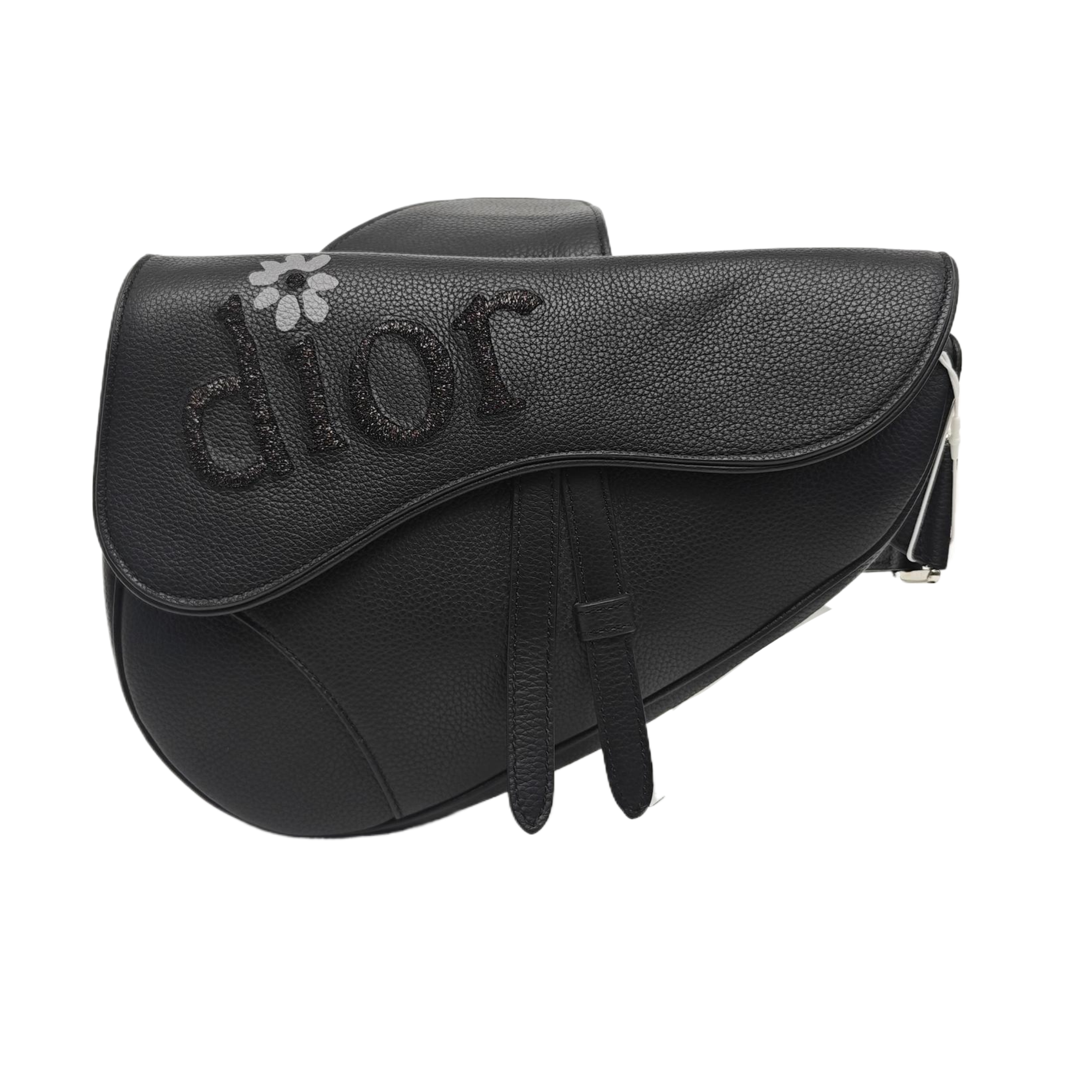 Dior By Erl Medium Calfskin Black