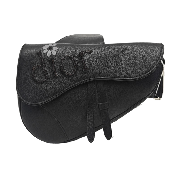 Dior By Erl Medium Calfskin Black