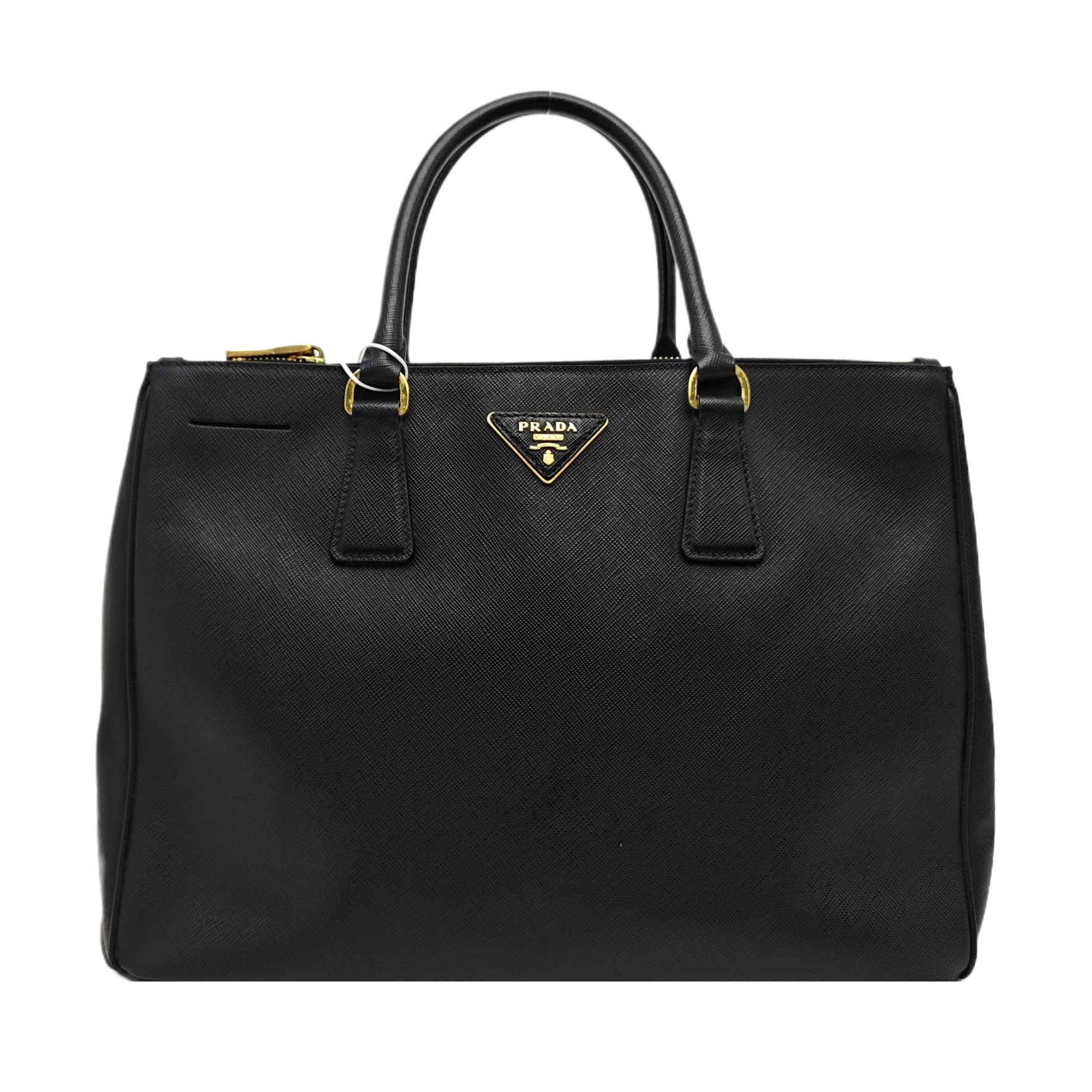 Saffiano Calfskin Tote Bag Black