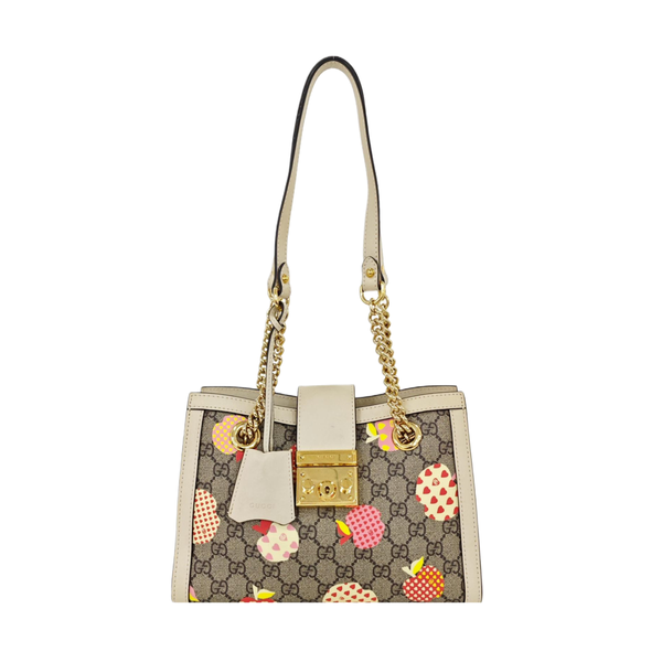 Padlock Small Monogram Coated Canvas Multicolor