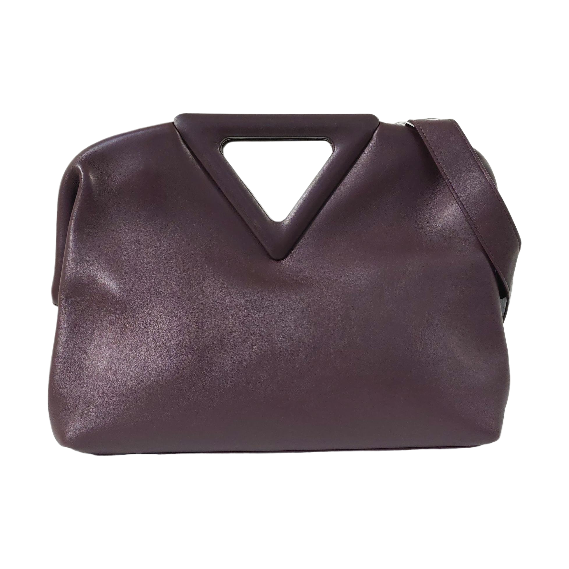 The Triangle Calfskin Purple