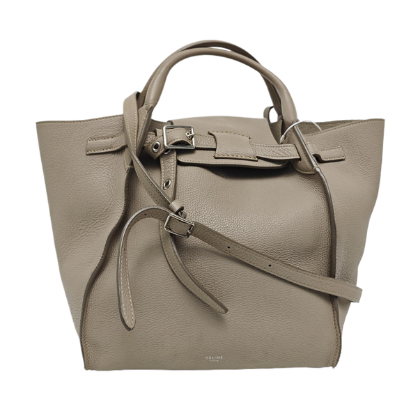 BIG BAG Small Calfskin Gray