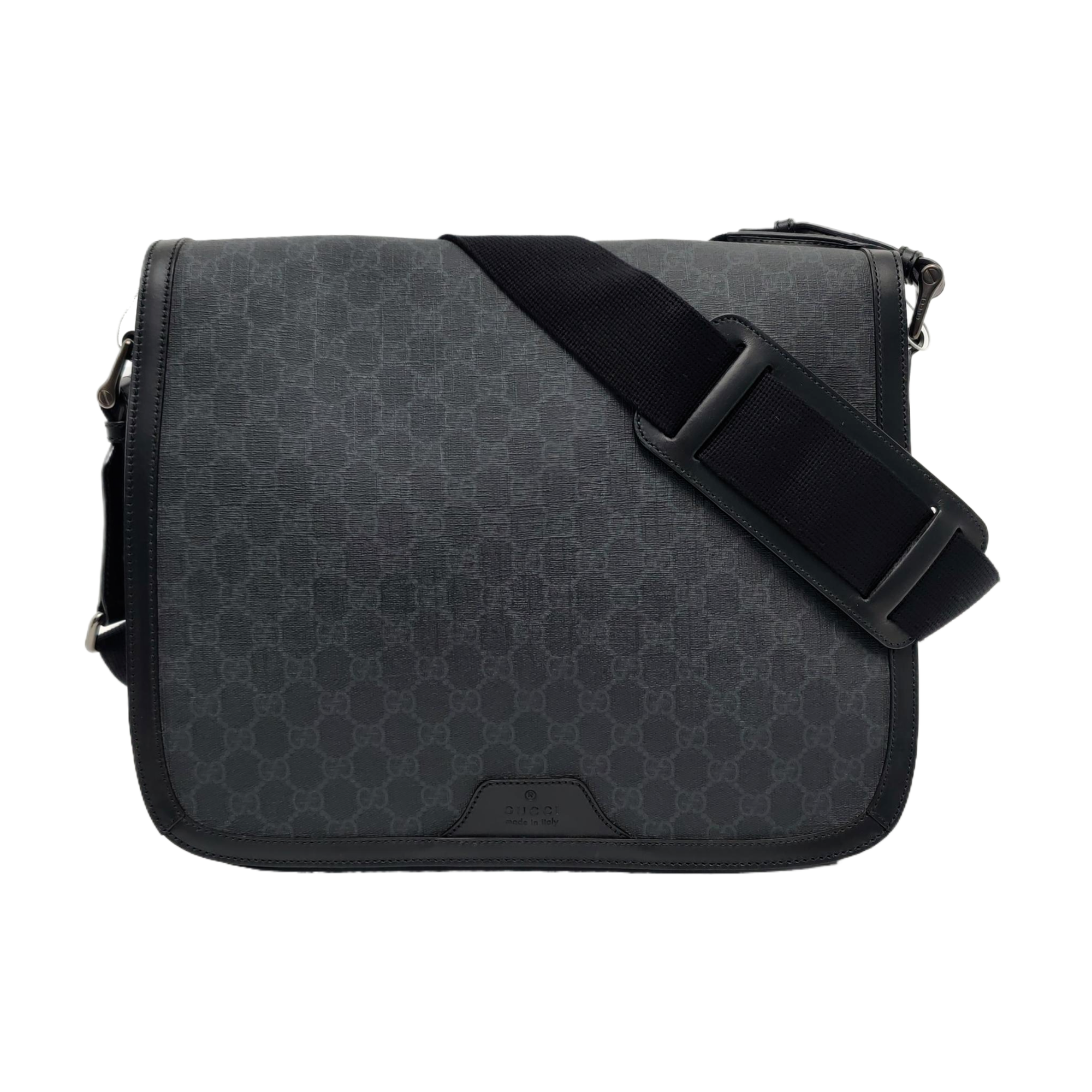 Monogram Coated Canvas Black