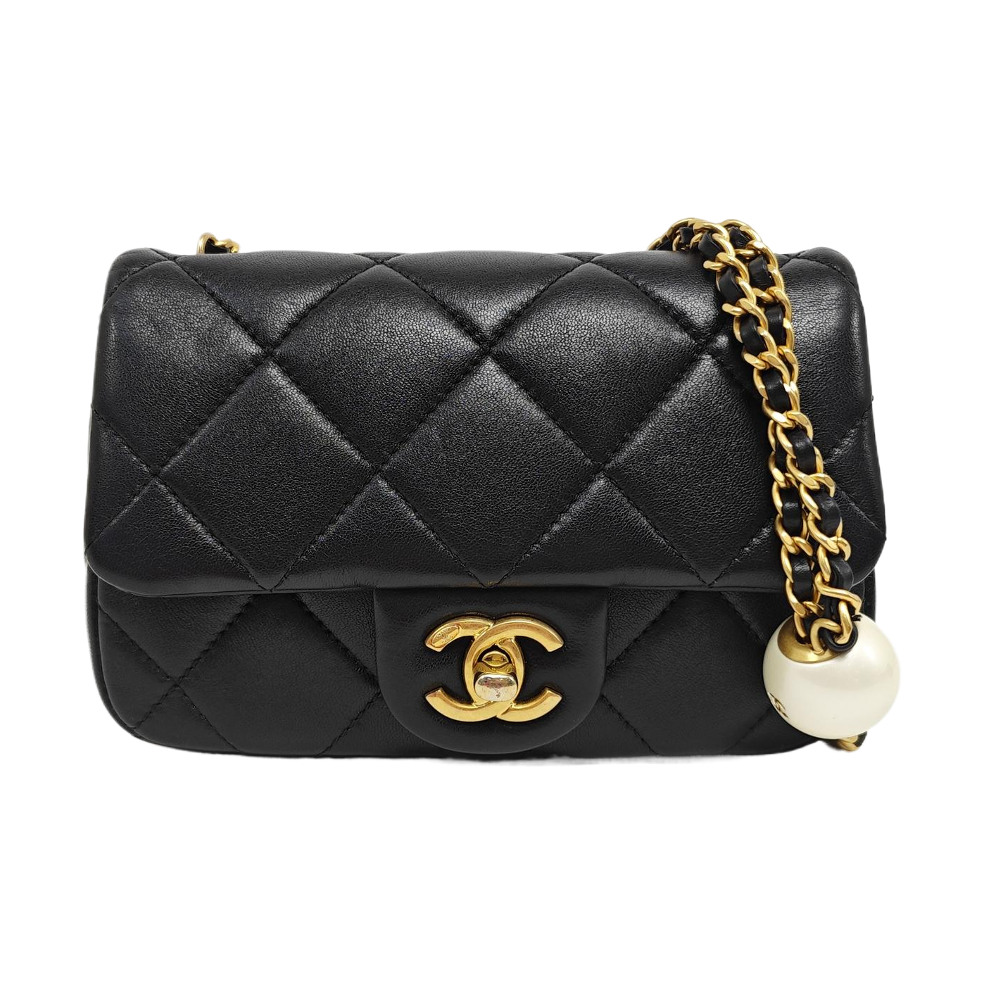CLASSIC FLAP Quilted Lambskin Black