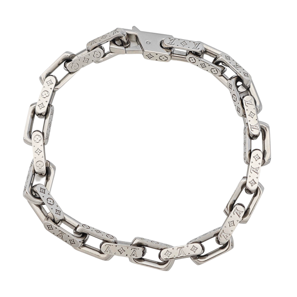 MONOGRAM Metal Silver Bracelet