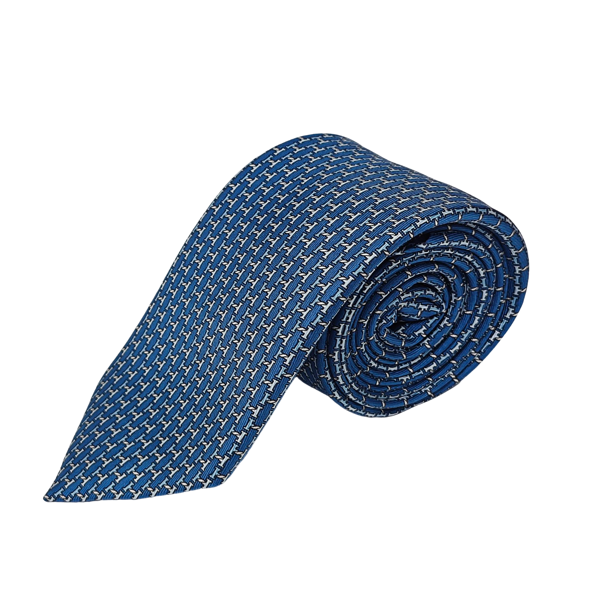 Mulberry Silk Tie Blue