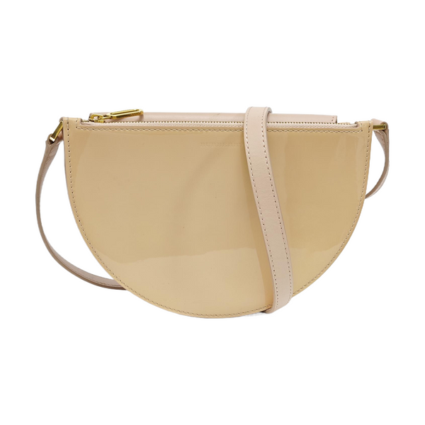 Calfskin Shoulder Bag Beige