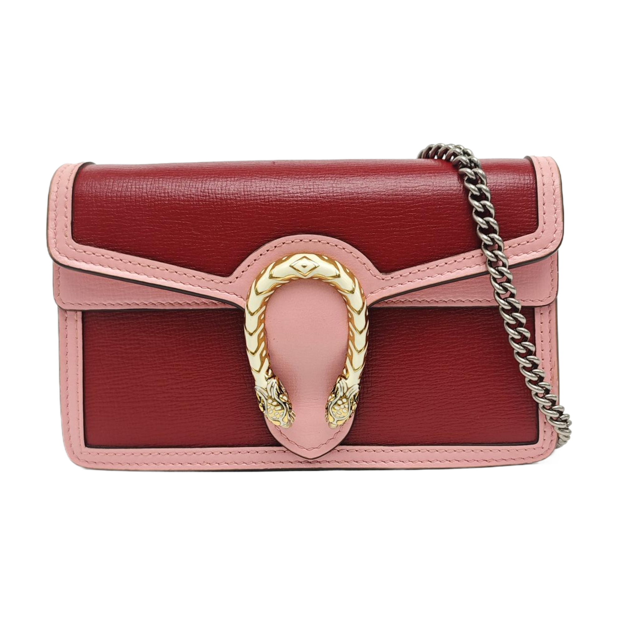 Dionysus Super Mini Calfskin Red
