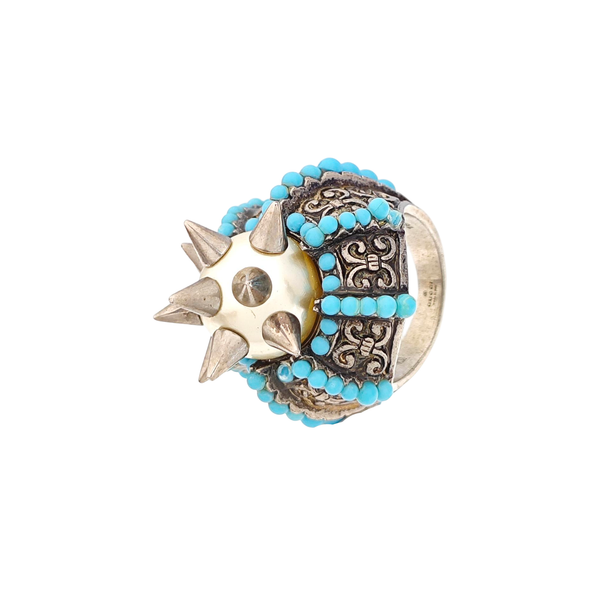 Metal Silver Ring HK 16