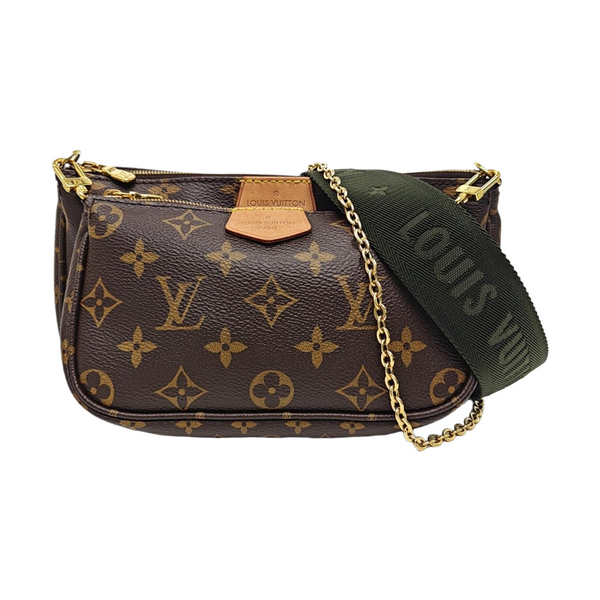MULTI Monogram Coated Canvas Brown