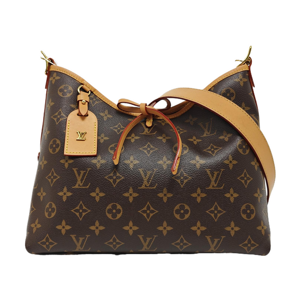 CARRYALL PM Monogram Coated Canvas Brown