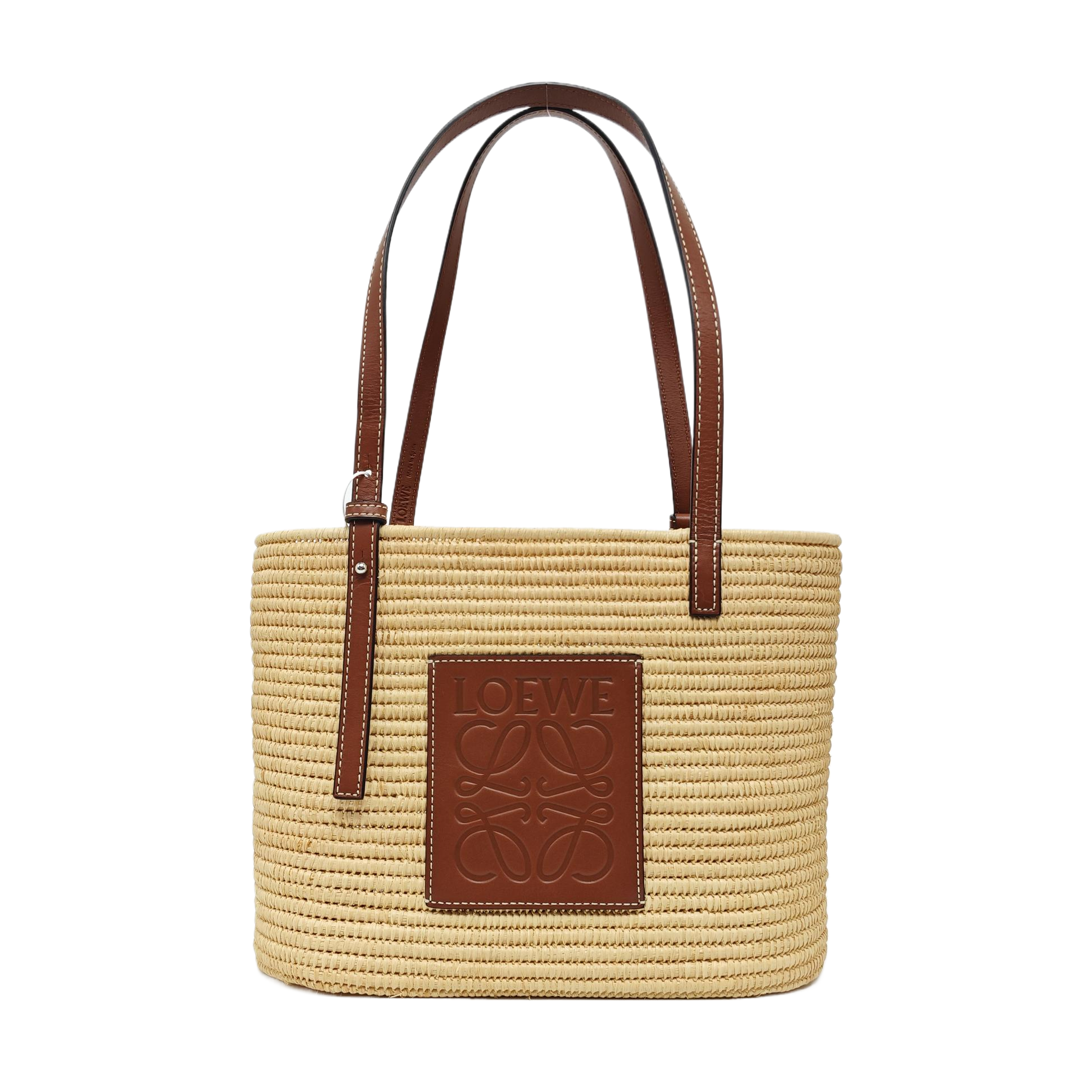 Basket Small Straw Beige