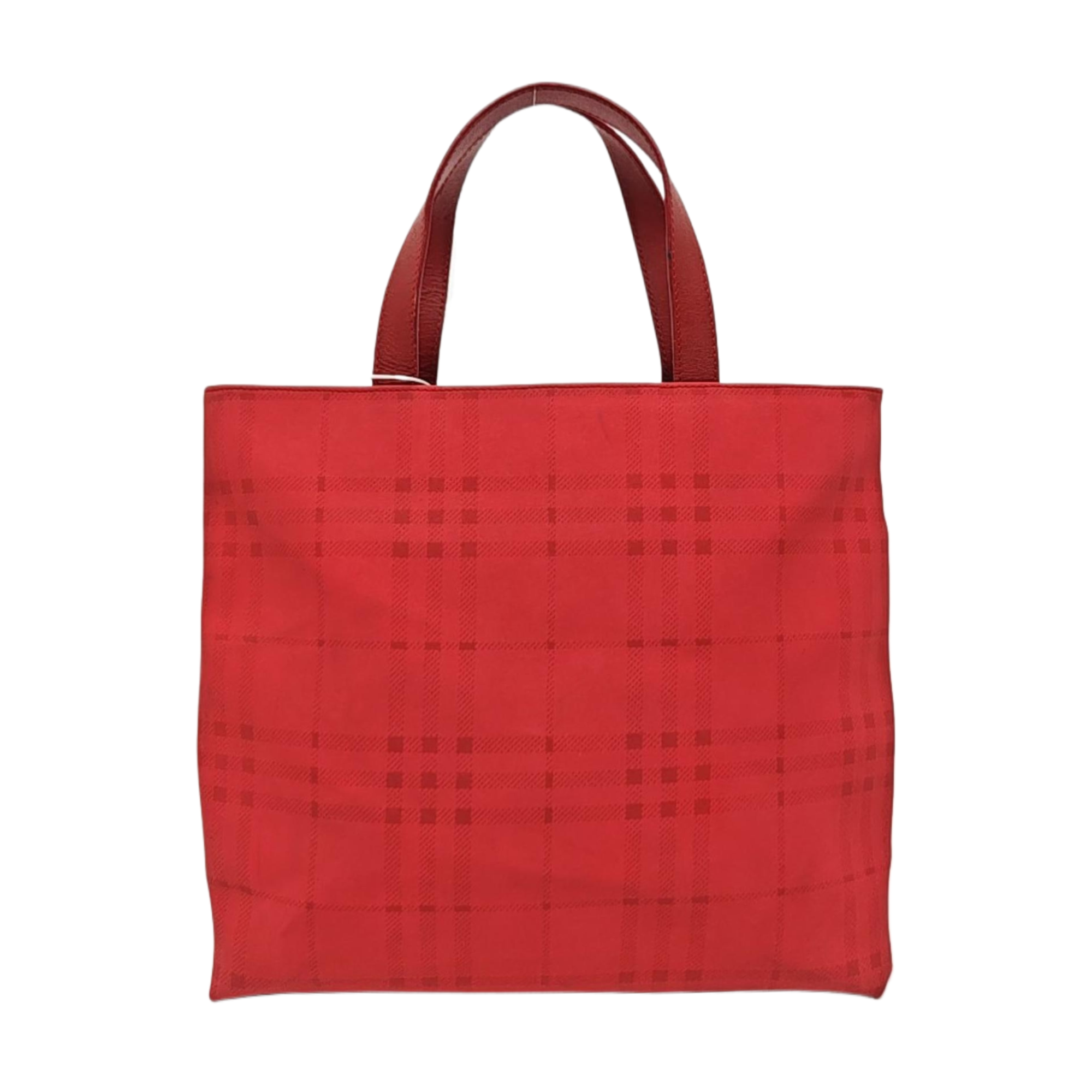 Special Material Top Handle Bag Red