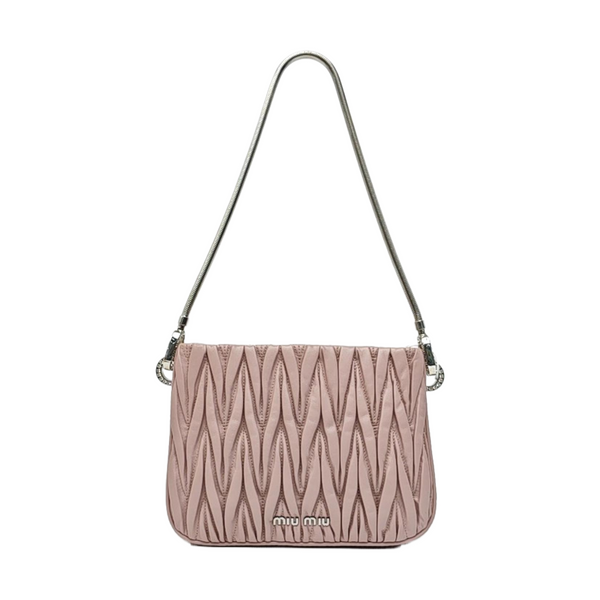 Matelassé Quilted Lambskin Pink